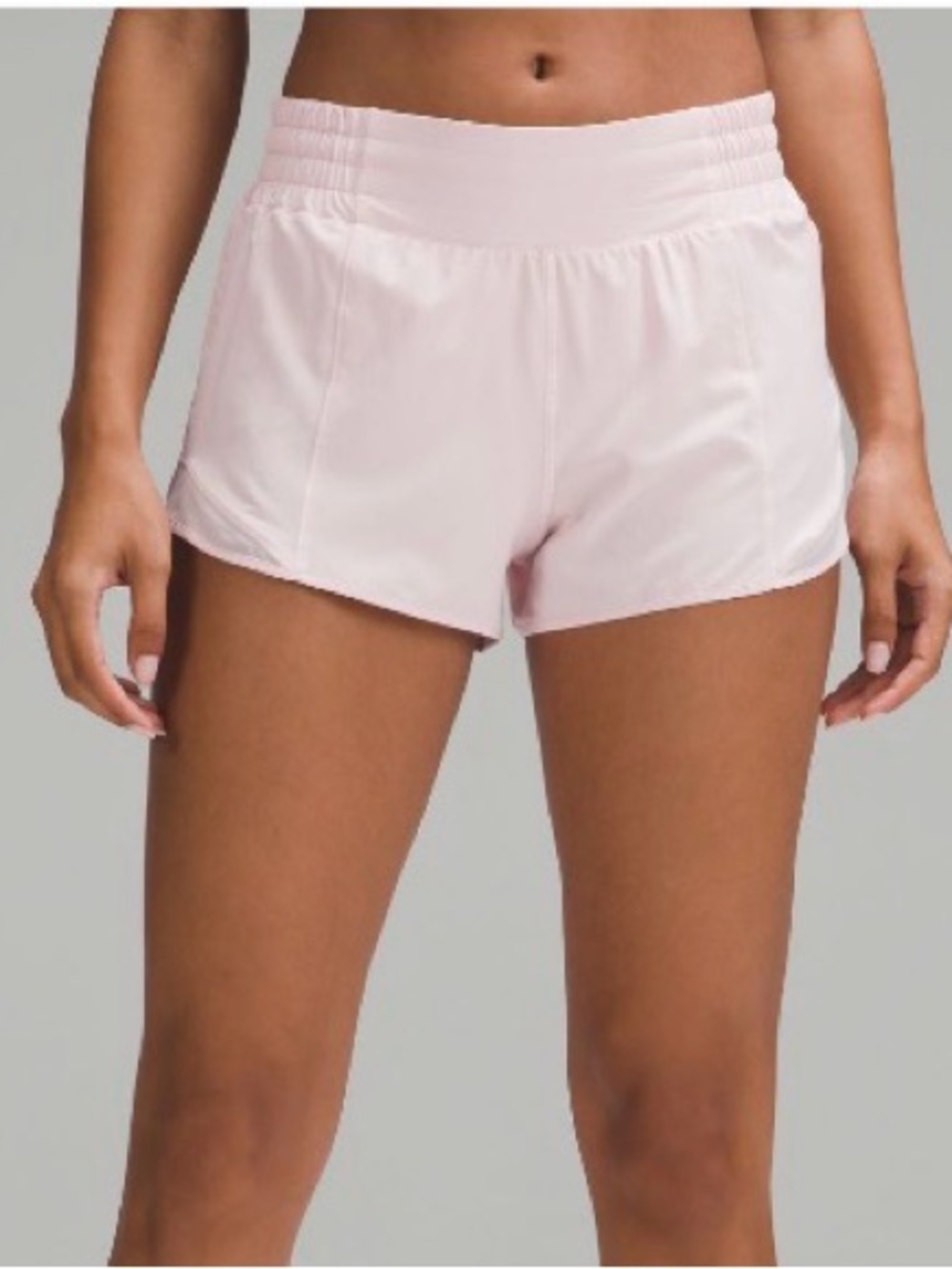 Lululemon Hotty Hot High-Rise Lined Shorts - Flush Pink